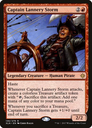 Captain Lannery Storm [Ixalan] | Exor Games New Glasgow