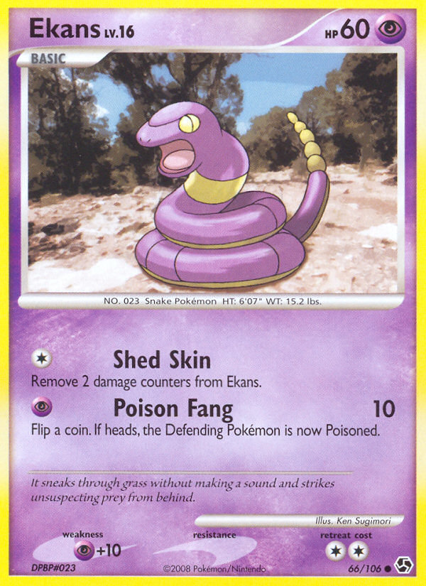 Ekans (66/106) [Diamond & Pearl: Great Encounters] | Exor Games New Glasgow