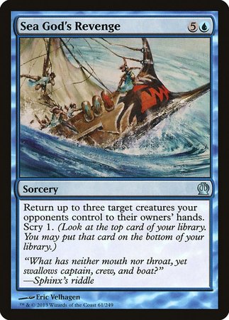 Sea God's Revenge [Theros] | Exor Games New Glasgow