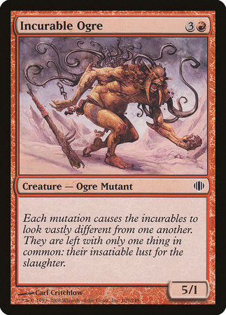 Incurable Ogre [Shards of Alara] | Exor Games New Glasgow