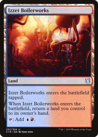 Izzet Boilerworks [Commander 2019] | Exor Games New Glasgow