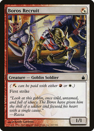 Boros Recruit [Ravnica: City of Guilds] | Exor Games New Glasgow