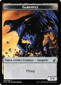 Gargoyle // Egg Double-sided Token [Commander 2019 Tokens] | Exor Games New Glasgow