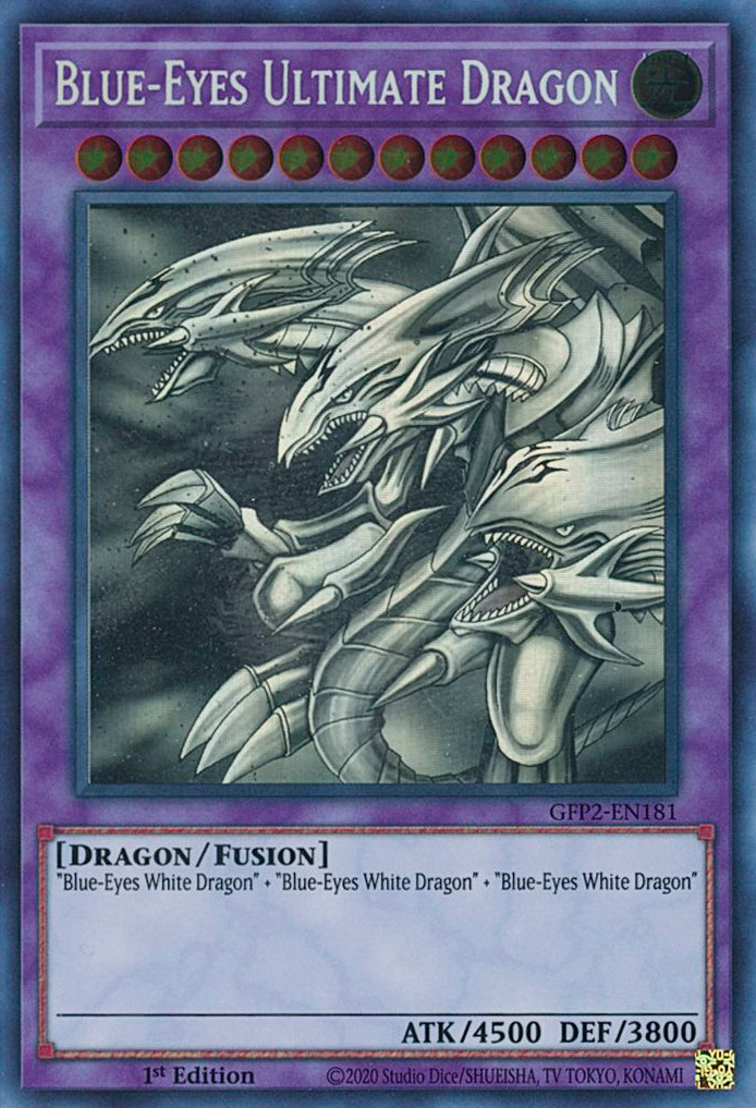 Blue-Eyes Ultimate Dragon [GFP2-EN181] Ghost Rare | Exor Games New Glasgow