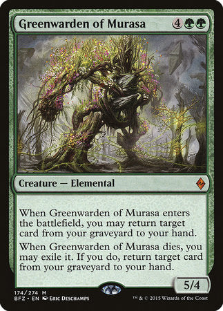 Greenwarden of Murasa [Battle for Zendikar] | Exor Games New Glasgow