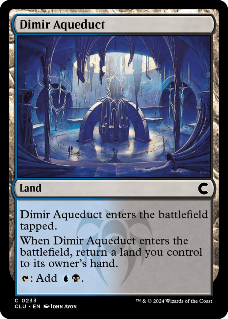 Dimir Aqueduct [Ravnica: Clue Edition] | Exor Games New Glasgow