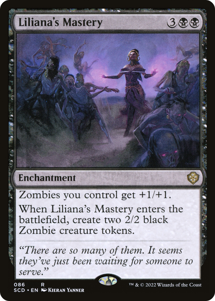 Liliana's Mastery [Starter Commander Decks] | Exor Games New Glasgow