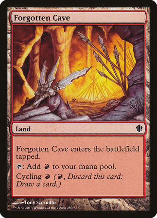 Forgotten Cave [Commander 2013] | Exor Games New Glasgow