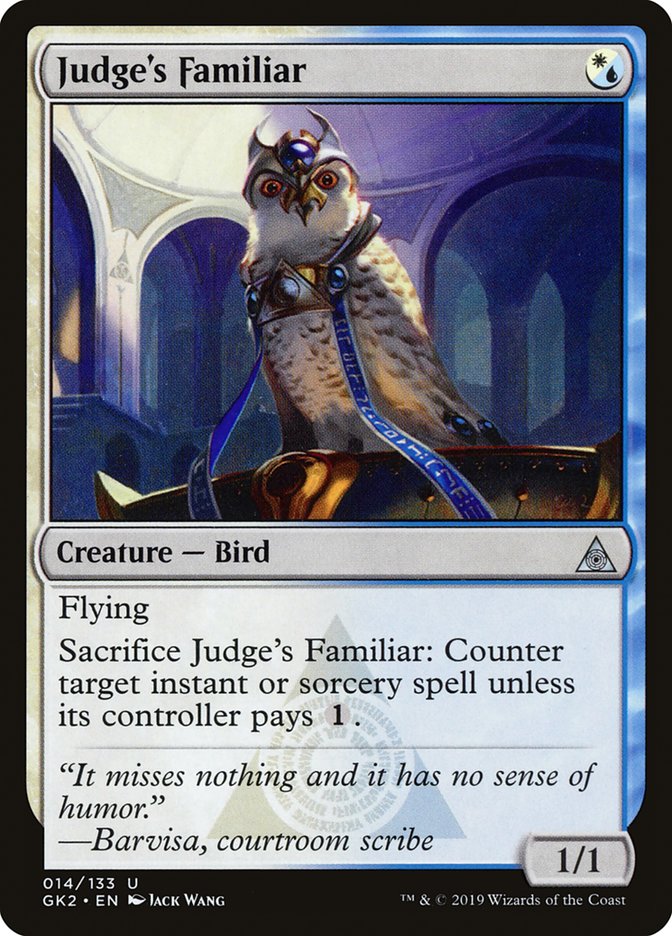 Judge's Familiar [Ravnica Allegiance Guild Kit] | Exor Games New Glasgow