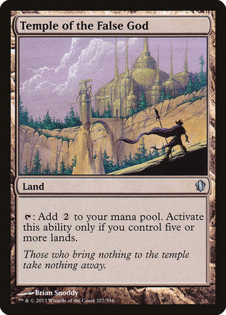 Temple of the False God [Commander 2013] | Exor Games New Glasgow