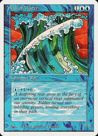 Wall of Water [Summer Magic / Edgar] | Exor Games New Glasgow