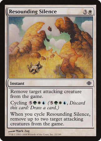 Resounding Silence [Shards of Alara] | Exor Games New Glasgow