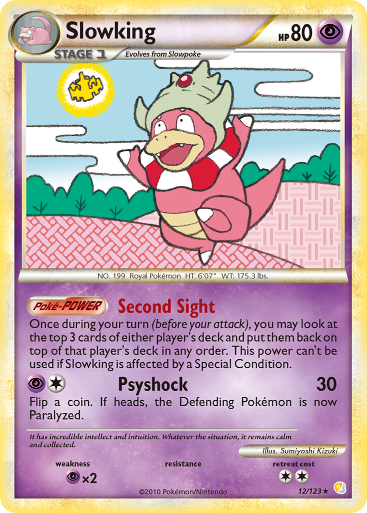 Slowking (12/123) [HeartGold & SoulSilver: Base Set] | Exor Games New Glasgow