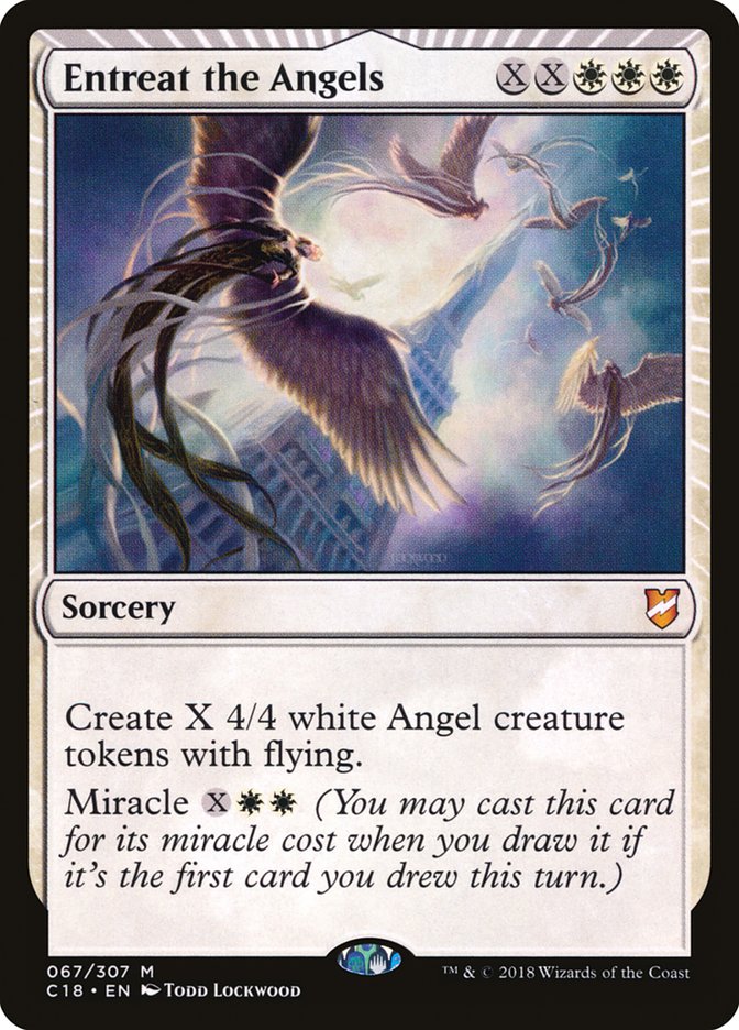 Entreat the Angels [Commander 2018] | Exor Games New Glasgow