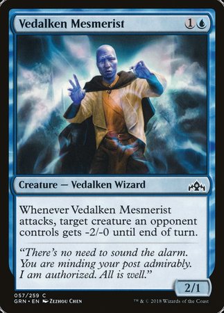 Vedalken Mesmerist [Guilds of Ravnica] | Exor Games New Glasgow