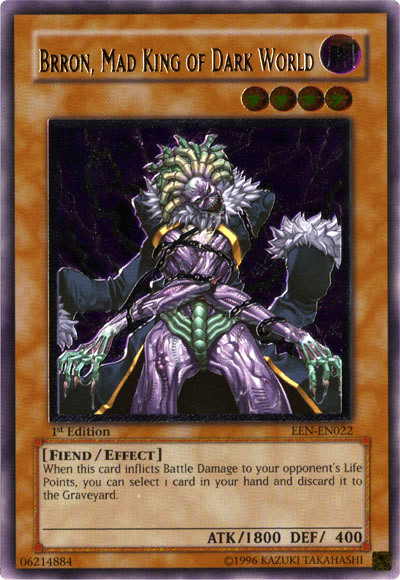 Brron, Mad King of Dark World [EEN-EN022] Ultimate Rare | Exor Games New Glasgow