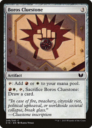 Boros Cluestone [Commander 2015] | Exor Games New Glasgow