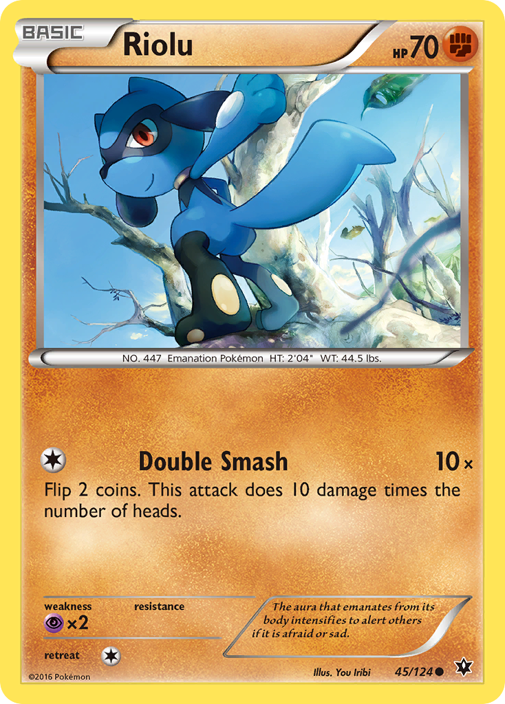 Riolu (45/124) [XY: Fates Collide] | Exor Games New Glasgow