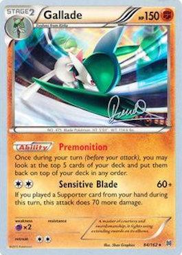 Gallade (84/162) (Infinite Force - Diego Cassiraga) [World Championships 2017] | Exor Games New Glasgow