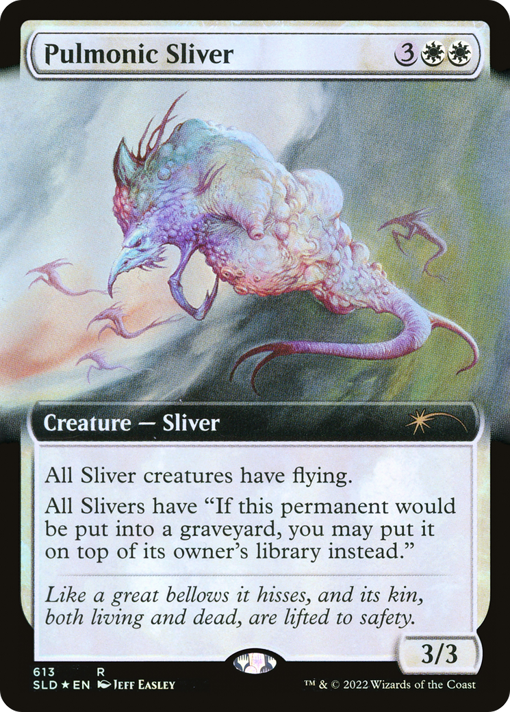 Pulmonic Sliver (Extended Art) [Secret Lair Drop Promos] | Exor Games New Glasgow