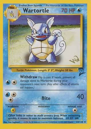 Wartortle (63/130) (W Stamped Promo) [Base Set 2] | Exor Games New Glasgow