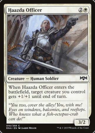 Haazda Officer [Ravnica Allegiance] | Exor Games New Glasgow