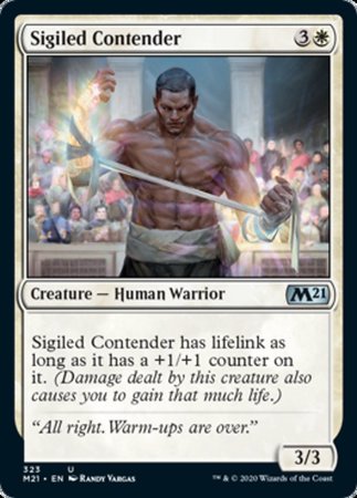 Sigiled Contender [Core Set 2021] | Exor Games New Glasgow