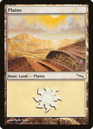 Plains (287) [Mirrodin] | Exor Games New Glasgow