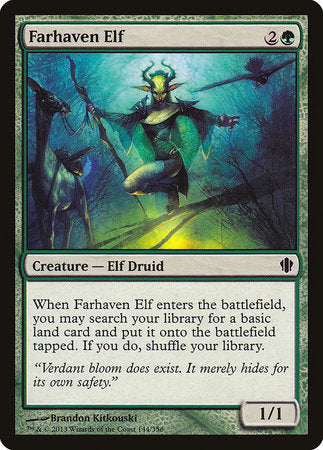 Farhaven Elf [Commander 2013] | Exor Games New Glasgow