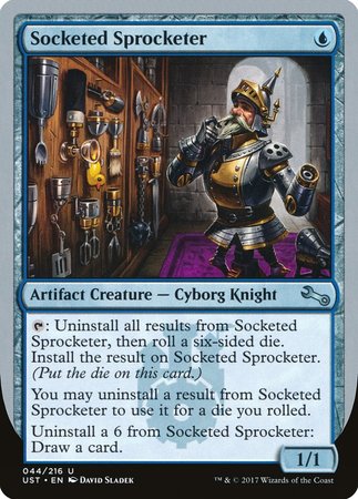 Socketed Sprocketer [Unstable] | Exor Games New Glasgow