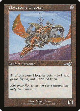 Flowstone Thopter [Nemesis] | Exor Games New Glasgow