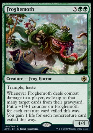 Froghemoth (Promo Pack) [Dungeons & Dragons: Adventures in the Forgotten Realms Promos] | Exor Games New Glasgow