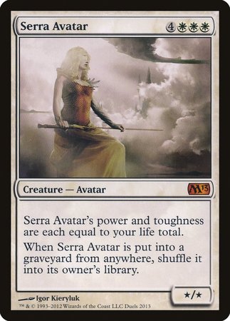 Serra Avatar [Duels of the Planeswalkers 2012 Promos ] | Exor Games New Glasgow