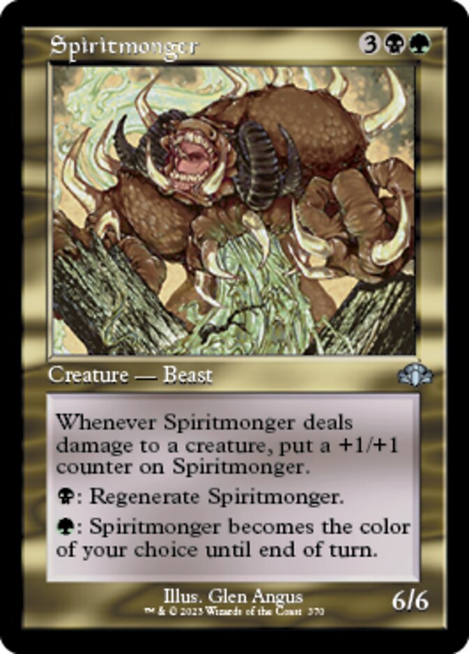 Spiritmonger (Retro) [Dominaria Remastered] | Exor Games New Glasgow