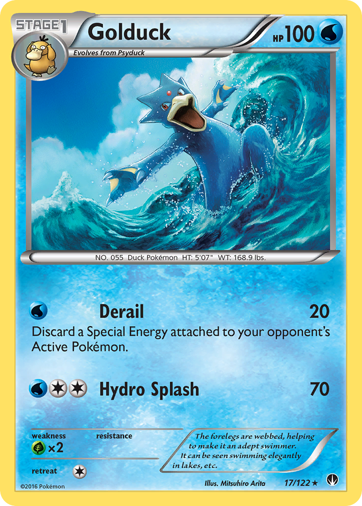 Golduck (17/122) [XY: BREAKpoint] | Exor Games New Glasgow