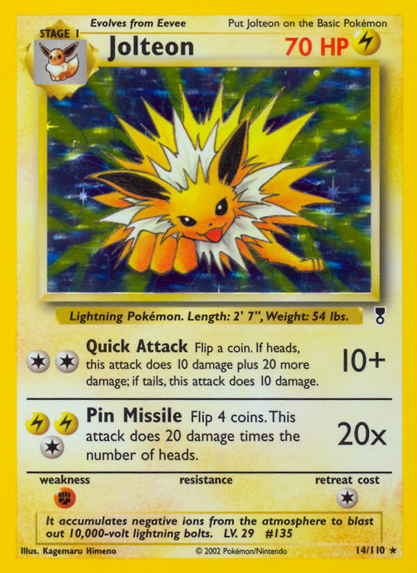 Jolteon (14/110) [Legendary Collection] | Exor Games New Glasgow