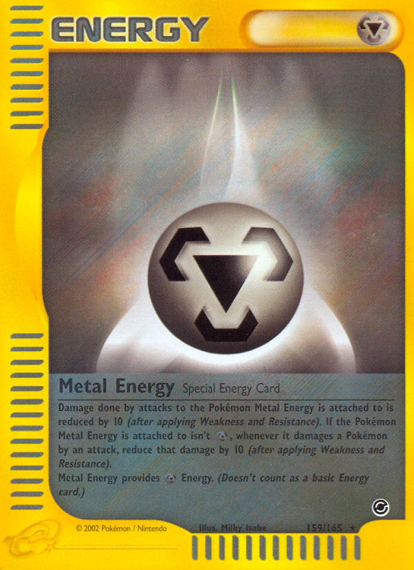 Metal Energy (159/165) [Expedition: Base Set] | Exor Games New Glasgow