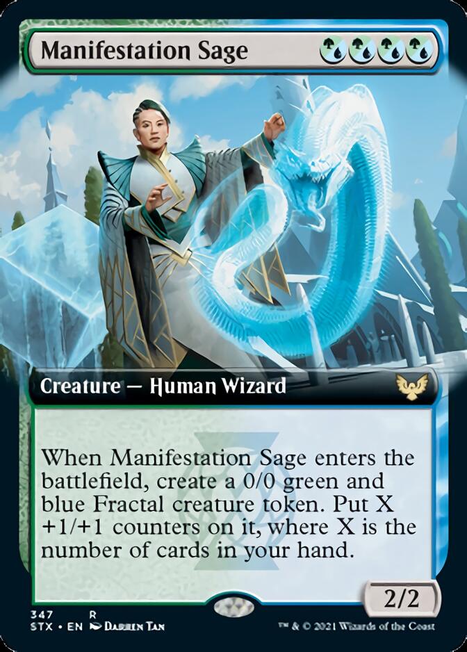 Manifestation Sage (Extended) [Strixhaven: School of Mages] | Exor Games New Glasgow