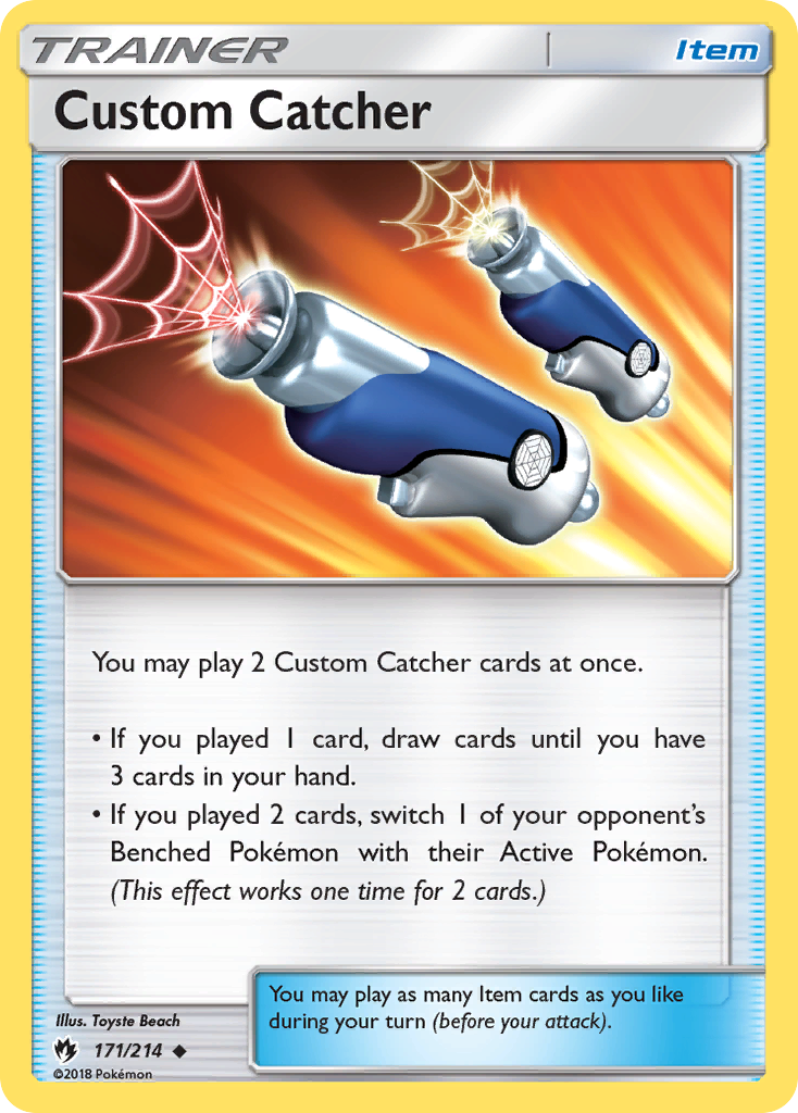 Custom Catcher (171/214) [Sun & Moon: Lost Thunder] | Exor Games New Glasgow