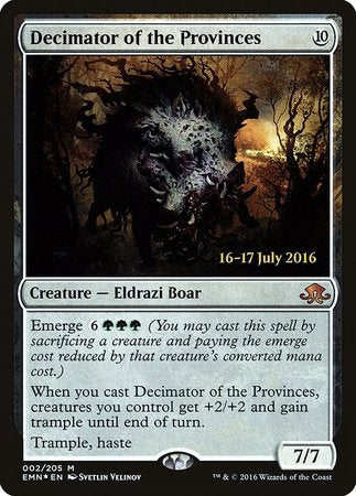 Decimator of the Provinces [Eldritch Moon Promos] | Exor Games New Glasgow