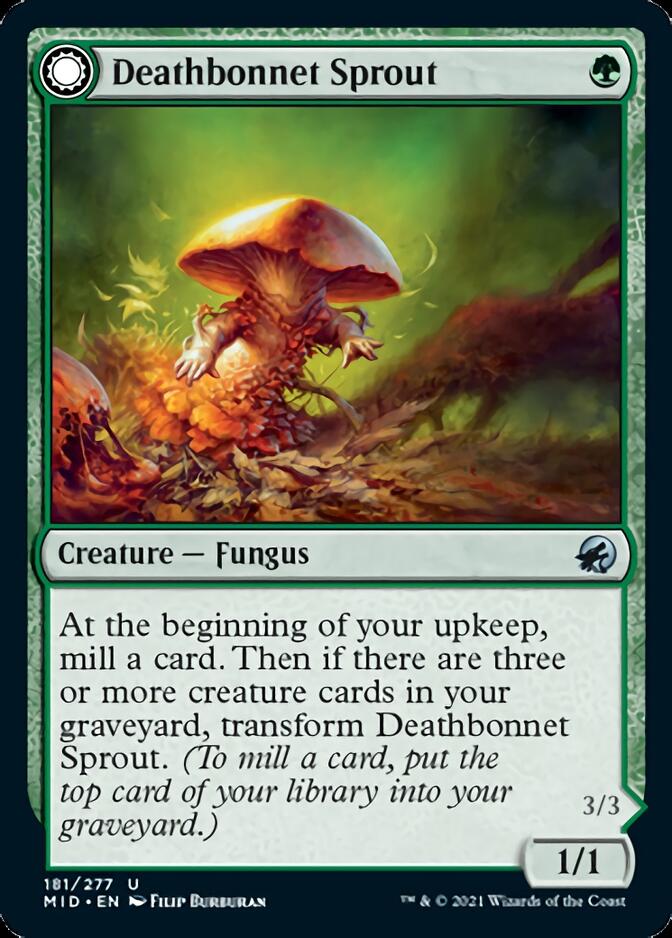 Deathbonnet Sprout // Deathbonnet Hulk [Innistrad: Midnight Hunt] | Exor Games New Glasgow