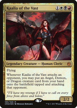 Kaalia of the Vast [Commander Anthology] | Exor Games New Glasgow