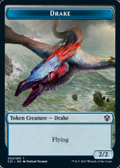 Drake // Elemental (002) Token [Commander 2021 Tokens] | Exor Games New Glasgow