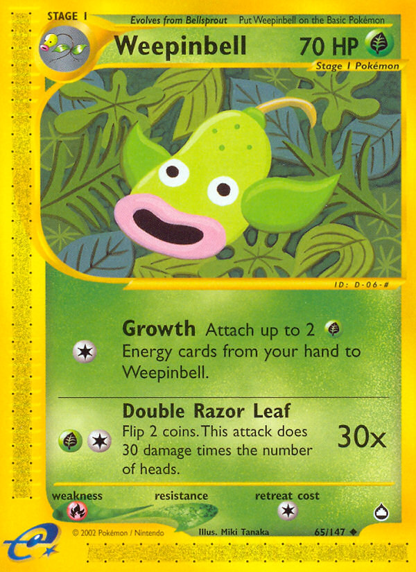 Weepinbell (65/147) [Aquapolis] | Exor Games New Glasgow