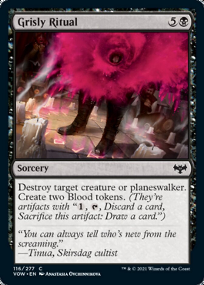 Grisly Ritual [Innistrad: Crimson Vow] | Exor Games New Glasgow