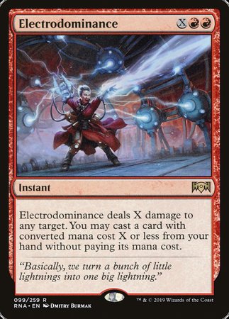 Electrodominance [Ravnica Allegiance] | Exor Games New Glasgow