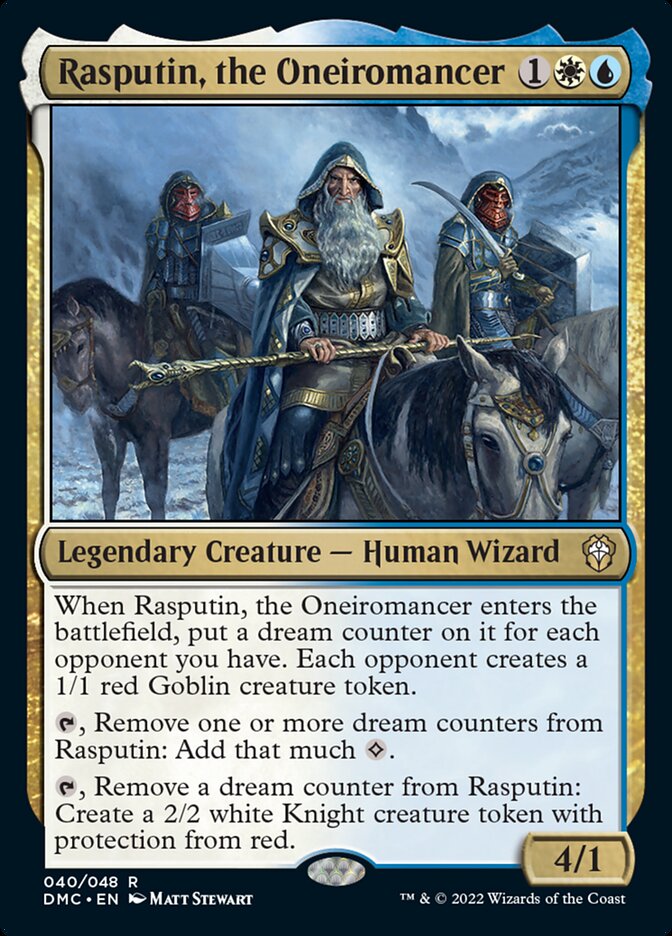 Rasputin, the Oneiromancer [Dominaria United Commander] | Exor Games New Glasgow