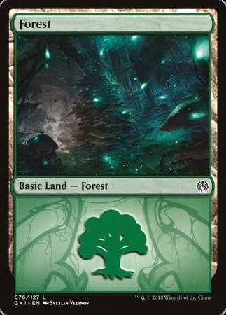 Forest (76) [GRN Guild Kit] | Exor Games New Glasgow