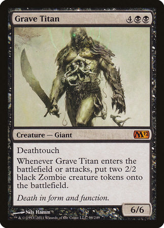 Grave Titan [Magic 2012] | Exor Games New Glasgow