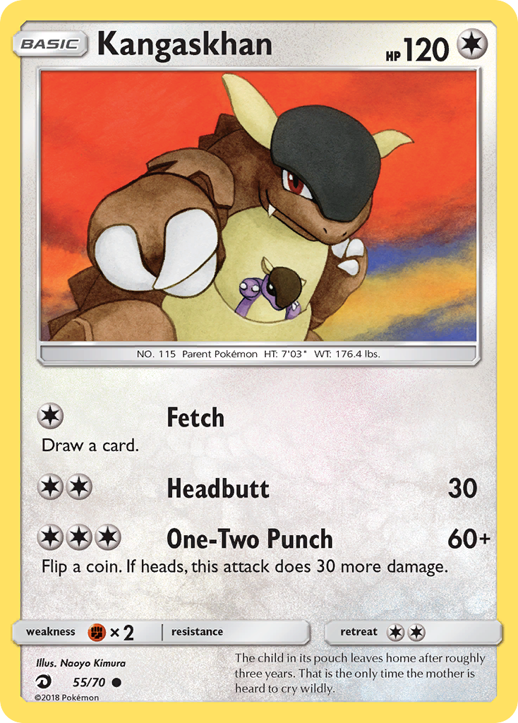 Kangaskhan (55/70) [Sun & Moon: Dragon Majesty] | Exor Games New Glasgow